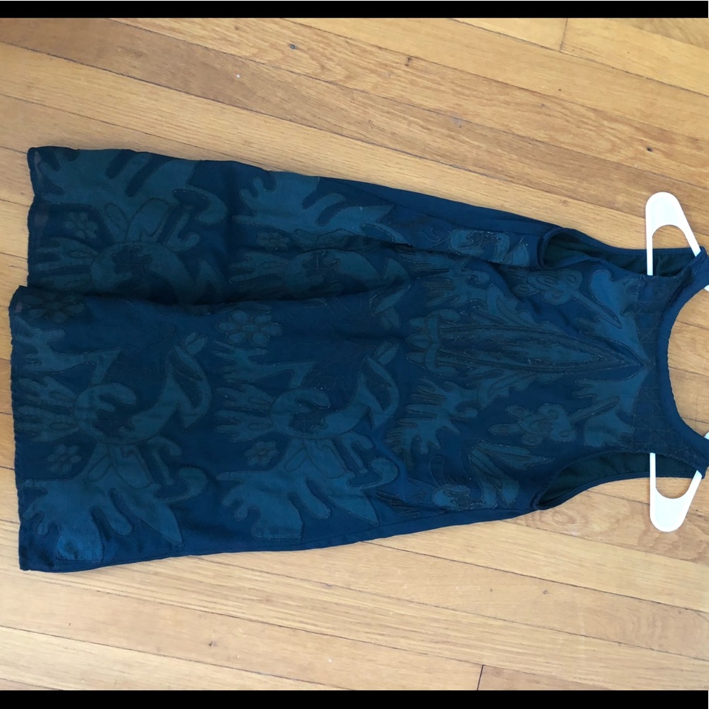 Astr green mini dress